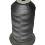 Sattlergarn Zwirn 14x2x3 Polyester 1000m grau-schwarz Ø 0,3mm (5126)