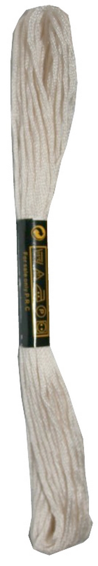 Stickgarn Mouline Moulin Stickwolle Stickfaden 8 m beige (2020)