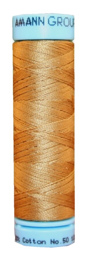 Nähgarn Zwirn TRIANA 100 % Baumwolle 100 m goldbraun (0261)