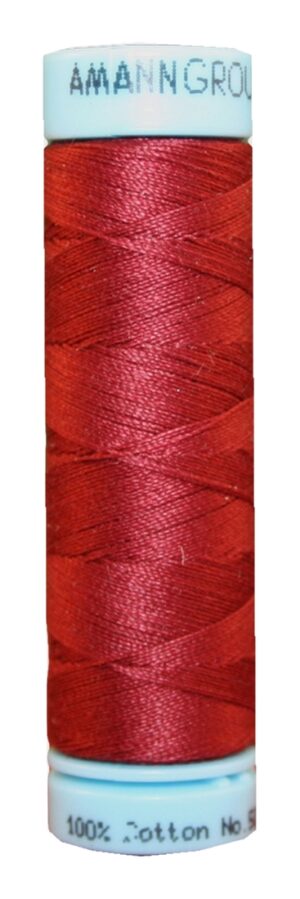Nähgarn Zwirn TRIANA 100 % Baumwolle 100 m bordeaux weinrot (0918)