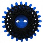 Sternzwirn Baumwolle 2 Stück je 20 m schwarz (0001)