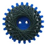 Sternzwirn Baumwolle 2 Stück je 20 m dunkelgrau (0004)