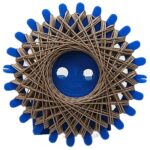 Sternzwirn Baumwolle 2 Stück je 20 m beige (0005)