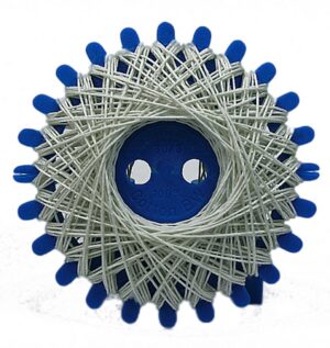 Sternzwirn Baumwolle 2 Stück je 20 m creme weiß hellbeige (0011)