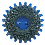 Sternzwirn Baumwolle 2 Stück je 20 m grün (0012)