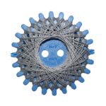 Sternzwirn Baumwolle 2 Stück je 20 m grau (0016)