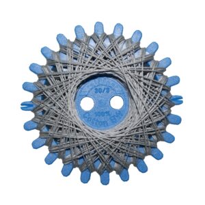 Sternzwirn Baumwolle 2 Stück je 20 m grau (0016)