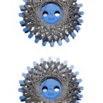 Sternzwirn Baumwolle 2 Stück je 20 m grau (0962)