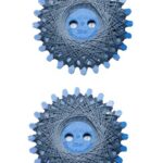 Sternzwirn Baumwolle 2 Stück je 20 m grau (0963)