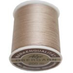 Nähmaschinen Obergarn Baumwolle 50/3 200 m dunkelbeige (0923)