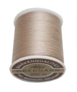 Nähmaschinen Obergarn Baumwolle 50/3 200 m dunkelbeige (0923)