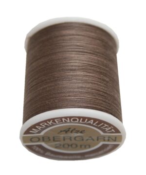 Nähmaschinen Obergarn Baumwolle 50/3 200 m braun (0925)