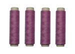 Nähmaschinen Nähgarn 200 m 4 x 50m Polyester 40/2 weinrot (1089)