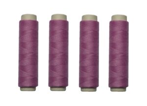 Nähmaschinen Nähgarn 200 m 4 x 50m Polyester 40/2 weinrot (1089)