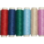 Nähmaschinen Nähgarn Mix 600 m 12 x 50 m Polyester 40/2 (1099)