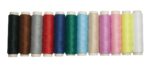 Nähmaschinen Nähgarn Mix 600 m 12 x 50 m Polyester 40/2 (1099)