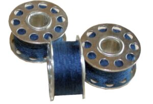 Nähmaschinen Nähgarn 3 x 25 m 75 m Polyester 40/2 dunkelblau (1029)