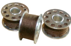 Nähmaschinen Nähgarn 3 x 25 m 75 m Polyester 40/2 braun (1042)