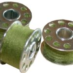 Nähmaschinen Nähgarn 3 x 25 m 75 m Polyester 40/2 oliv (1049)