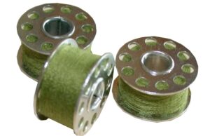 Nähmaschinen Nähgarn 3 x 25 m 75 m Polyester 40/2 oliv (1049)