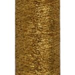 Metallic Stickgarn METALUX Beilauffaden 60 m gold (0312)