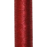 Metallic Stickgarn REXETA Beilauffaden 60m rot (1304)