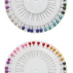 Stecknadelrad Stecknadel Nadel Perlkopf 32mm 2x32 Stück (0971)