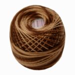 PERLOVKA Kreuzstichgarn Baumw. Perlgarn 85m dunkelviolett ombre (4527)