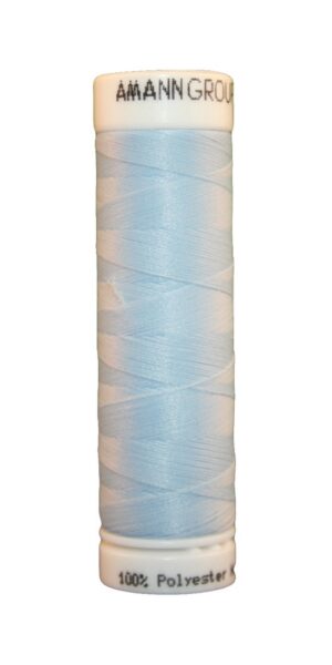 Elastischer Zwirn Polyester ASPOTEX 120 Amann 100m Hellblau (0271)