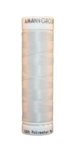 Elastischer Zwirn Polyester ASPOTEX 120 Amann 100m silbergrau (0411)