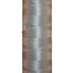 Elastischer Zwirn Polyester ASPOTEX 120 Amann 100m dunkelgrau (0415)