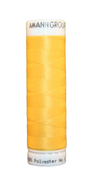 Elastischer Zwirn Polyester ASPOTEX 120 Amann 100m gelb (0607)