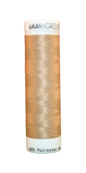 Elastischer Zwirn Polyester ASPOTEX 120 Amann 100m beige (1120)