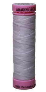 Zwirn Polyester ASPO PES 120 Amann weiß hauchviolett 100 m (0084)