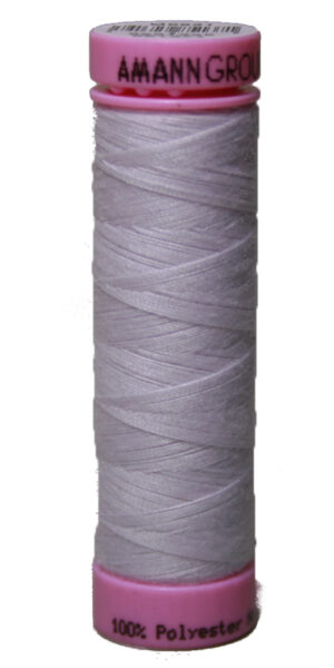 Zwirn Polyester ASPO PES 120 Amann weiß hauchviolett 100 m (0084)