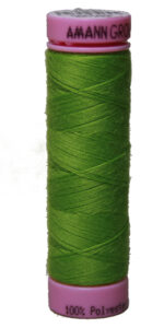 Zwirn 100% Polyester ASPO PES 120 Amann grün lindgrün 100m (0092)