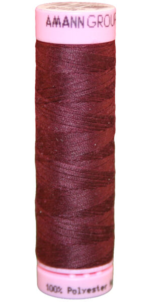 Zwirn 100 % Polyester ASPO PES 120 Amann bordeaux 100 m (0111)
