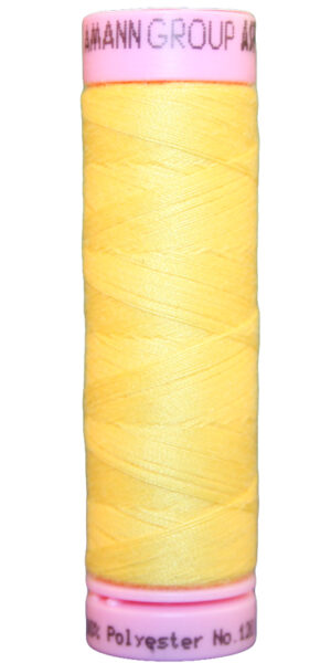 Zwirn 100 % Polyester ASPO PES 120 Amann gelb 100 m (0113)