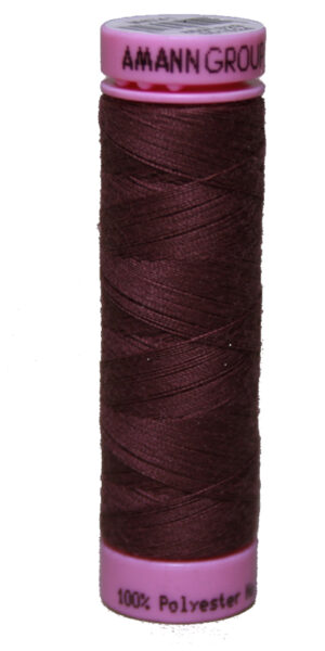 Zwirn 100% Polyester ASPO PES Amann lila dunkel pflaume 100m (0153)