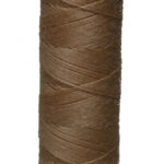 Zwirn 100% Polyester ASPO PES 120 Amann hellbraun 100 m (0260)