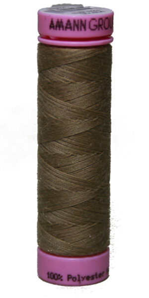 Zwirn 100 % Polyester ASPO PES 120 Amann beigebraun 100 m (0267)