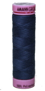 Zwirn 100 % Polyester ASPO PES 120 Amann blau 100 m (0311)