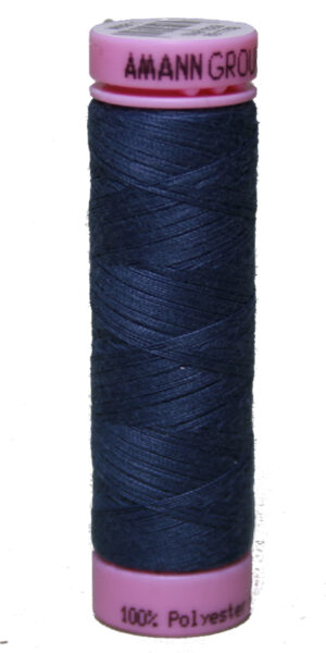 Zwirn 100 % Polyester ASPO PES 120 Amann blau 100 m (0311)
