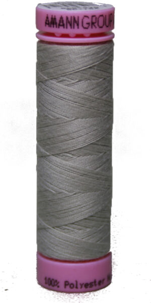 Zwirn 100 % Polyester ASPO PES 120 Amann hellgrau 100 m (0327)