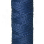 Zwirn 100 % Polyester ASPO PES 120 Amann blau dark bleu 100 m (0350)