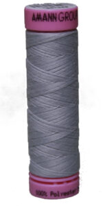 Zwirn 100 % Polyester ASPO PES 120 Amann hellsilber 100 m (0411)