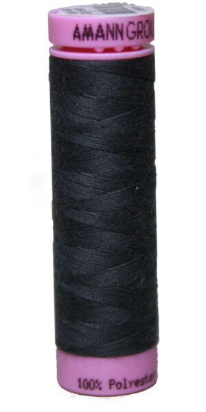 Zwirn 100 % Polyester ASPO PES 120 Amann dunkelgrau 100 m (0416)