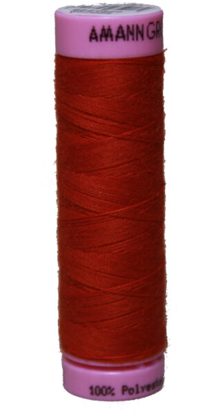 Zwirn 100 % Polyester ASPO PES 120 Amann rot 100 m (0501)