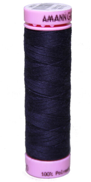 Zwirn 100 % Polyester ASPO PES 120 Amann dunkelblau 100 m (0580)