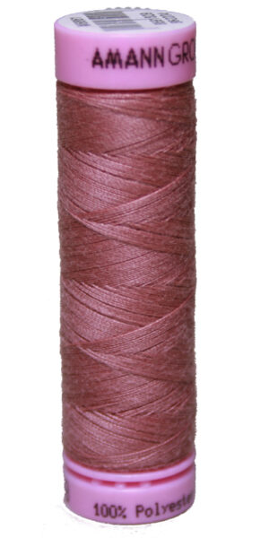 Zwirn 100 % Polyester ASPO PES 120 Amann altrosa 100 m (0638)